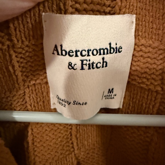Abercrombie & Fitch Women's Brown/Tan Sweater - Picture 2 of 3